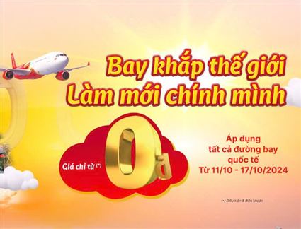 BAY KHẮP THẾ GIỚI LÀM MỚI CHÍNH MÌNH