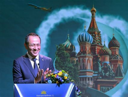 VIETNAM AIRLINES CHÍNH THỨC CÔNG BỐ ĐƯỜNG BAY THẲNG HÀ NỘI - MOSCOW TẠI NGA