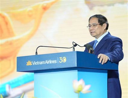 Vietnam Airlines vinh dự đón nhận Bằng khen Thủ tướng Chính phủ nhân dịp 30 năm thành lập